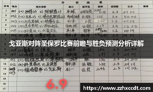 戈亚斯对阵圣保罗比赛前瞻与胜负预测分析详解